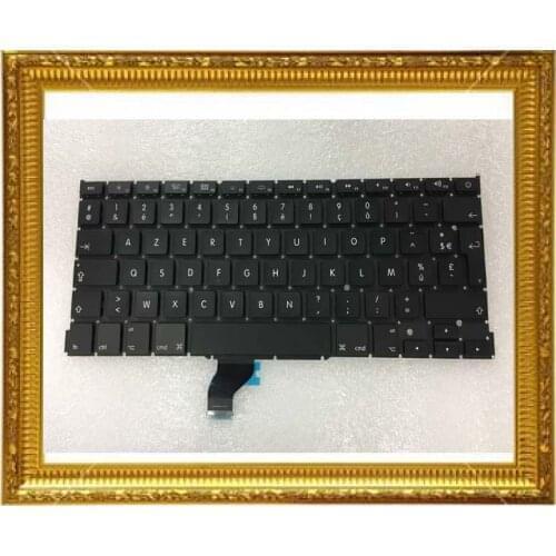 10pcs/lot Brand New A1502 Keyboard FRANCAIS for Macbook Pro Retina 13" A1502 2013 2014 2015 Clavier FR AZERTY french keyboard