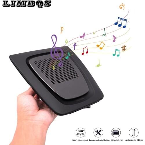 Center lifting speaker dashboard design for bmw f15 f16 audio car lifting tweeter style center dashboard speaker