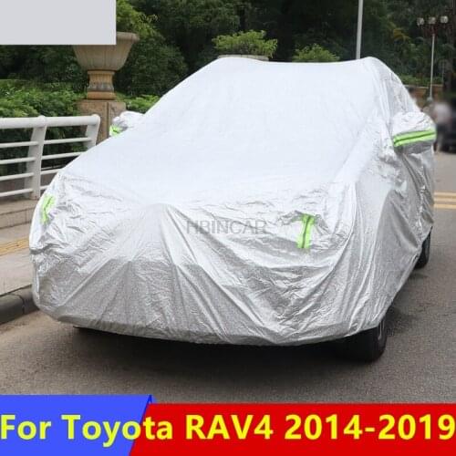 For Toyota RAV4 2014-2019 car cover special thickening car cover rain sunscreen anti-frost snow clothing Exterior decoration