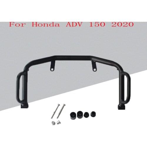 For Honda ADV 150 2020 Dumb Black Protector Parts Artudatech a set Motorcycle Upper and Lower Engine Guard Crash Bar