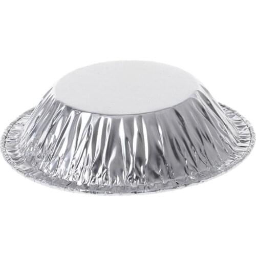 250pcs Disposable Aluminum Foil Baking Egg Tart Pan Cupcake Case Plate Mold Tin