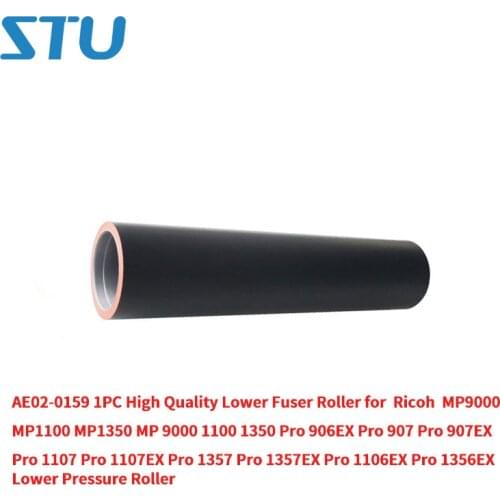 AE02-0159 1PC High Quality Lower Fuser Roller for Ricoh MP 9000 1100 1350 Pro 1356 1357 1106 1107 907 906 MP9000 MP1350 MP1100