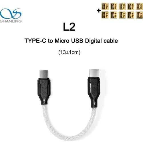 SHANLING L2 Type-C to Micro USB HiFi Audio Decode Cable