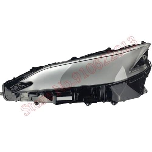 Car Light Caps Transparent Lampshade Front Headlight Cover Glass Lens Shell Cover For Lexus ES ES300 2018-2020