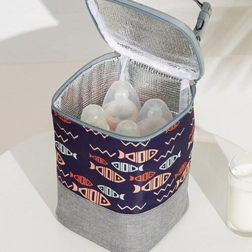 Baby Milk Bottle Warmer Box Practical Multifunctional Travel Stroller Hanging Portable Newborn Feeding Bottle Cooler Bag Storage