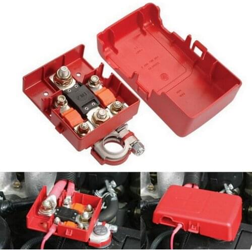 Car Modification Special Battery Clip Calcium Fuse Technology Three-way Distribution Battery Clip Without lid