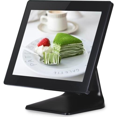 Pos Terminal 15 Inch Capacitive Touch Screen Cash Register Pos Machine All In One For Restaurant Retail Bar Pos System With VFD