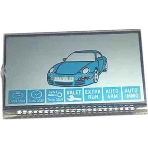 B9 LCD Display Metal Pin For Russian Version Two way Car Alarm Starline B9 lcd Remote Controller Keychain Key KGB FX-7 FX7 FX 7