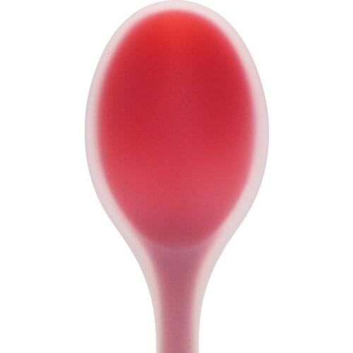 Silicone Ladle Spoon (8') In Hygienic Solid Coating Soup Ladle