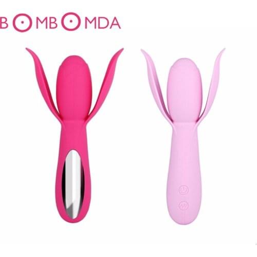 Triple Stimulator Gspot Clitoris Massage sex toys Vibrators For Women Dildo Magic Stick