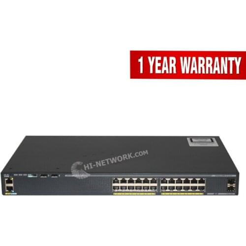 Priceofbuy WS-C2960X-24TD-L 24port Gigabit Switch Layer 2 Managed 10G SFP+ plus Catalyst Stackble Fiber 2960X Cheap Switch