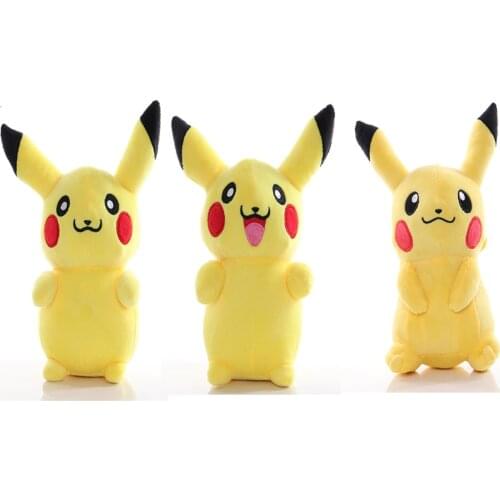 Japanese anima Pokemoned Pikachues kawaii plush toys Collection decoration Cute doll stuffed Toys for children