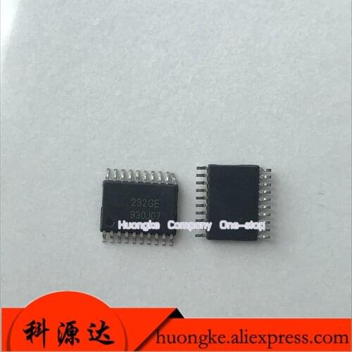 10PCS/LOT AZ75232GE 232GE TSSOP20 AZ75232GS AZ75232GE-E1 AZ75232GS-G1 SSOP-20 IN STOCK MULTIPLE RS-232 DRIVERS AND RECEIVERS