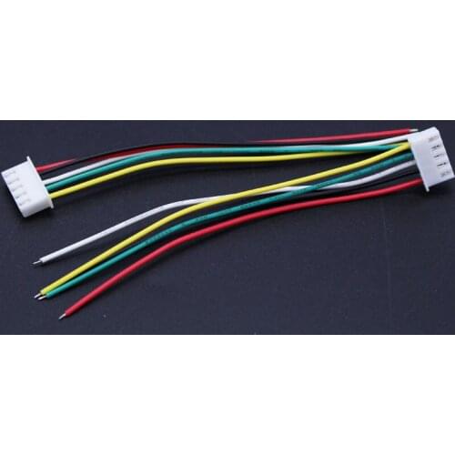 200 pcs /lot 5s Lipo Jst xh Balance Wire Extention Lead 100MM 26 AWG with Connector Pin