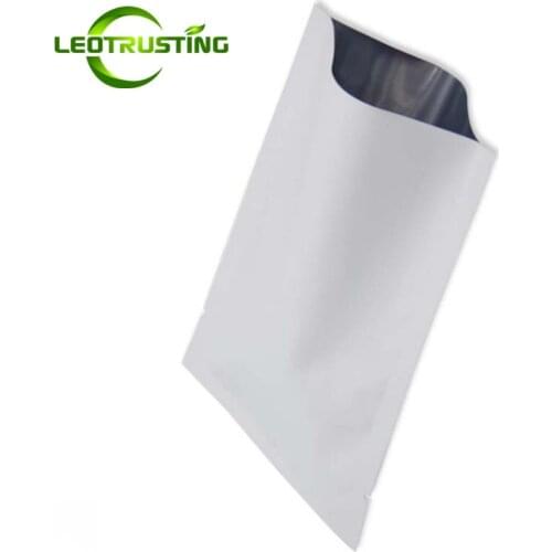 200pcs Small Matte White Open Top Aluminium Foil Bag Coffee Powder Herbal Liquid Lipsticks Heat Sealing Storage Pouches