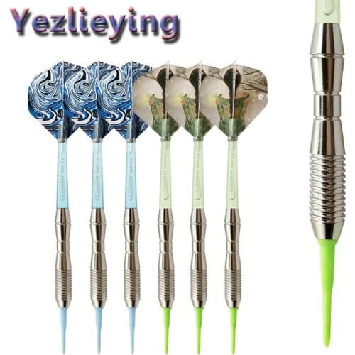 3PC Professional Darts 17g Safety Soft Darts, Electronic Soft Darts for Indoor Professional Darts Games