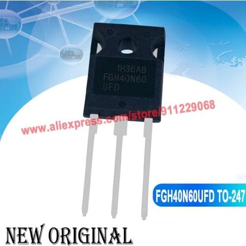 5 Pieces) FGH40N60UFD 600V 40A / H20R1203 IHW20N120R3 / STGW60V60DF GW60V60DF IGBT 600V 60A / IRG4PH50UD G4PH50UD TO-247
