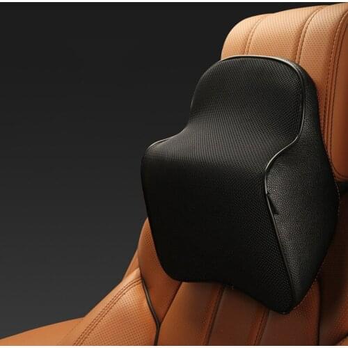Car Neck Pillow 3D Memory Foam Head Rest Adjustable Auto Headrest Pillow Cervical Pillows Seat Pillow
