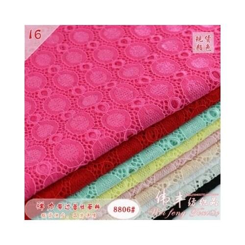 Free shipping Highquality stretch lace fabric handmade DIY cloth underwear shirt shawl skirt clothing fabrics 1yards
