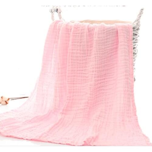 Baby Towel Soft Cotton Bath Towel Six Layers Gauze Newborn Saliva Towel Burp Cloth Bathing Supplies Bathroom Washcloth For Baby