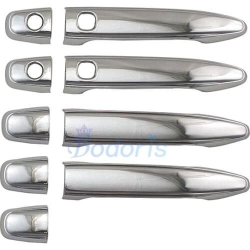 For Lexus XU30 RX330 RX350 2003-2008 Door Handle Cover Grab Hoder Protector Moulding Ring Chrome Car-styling Accessories