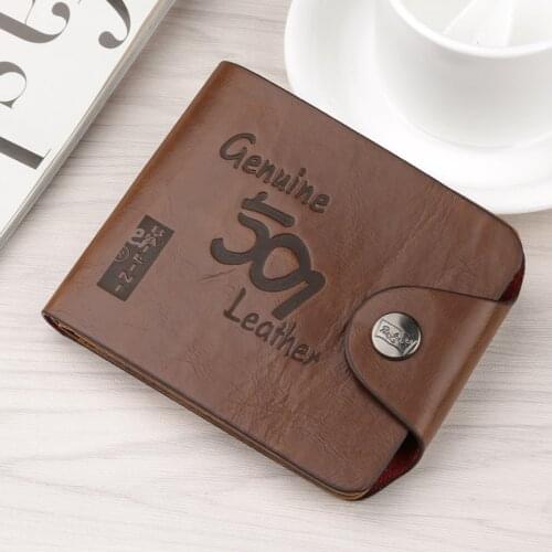 Leather Vintage Wallet Men Money Bag Purse Male Clutch Card Holder Hollow Out Men Wallets Coin Pocket Carteira