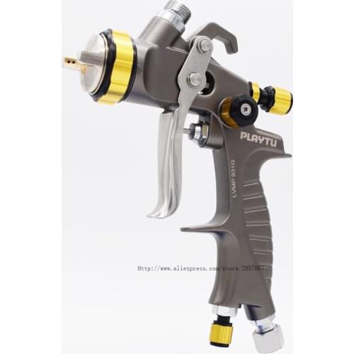 High quality LVMP spray gun 1.3mm gravity feed paint gun 600ml paint sprayers spray painting gun air spray gun free shipping