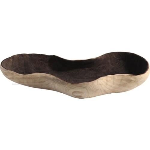 Creative household cloud shape log fruit tray ornaments living room dining room coffee table storage tray ornaments