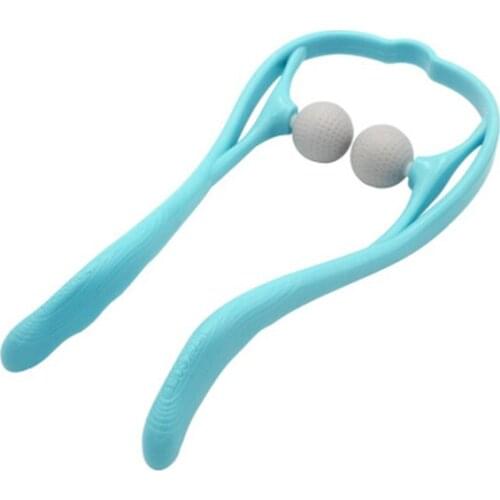 Body massager alleviate neck neck fatigue ball meridian massage clamp manual kneading neck massager