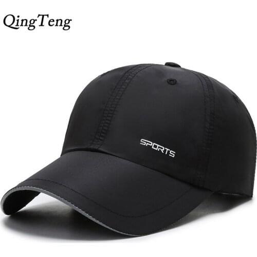 Men Women Outdoor Baseball Cap Summer Climbing Sun Visor Luminous Fishing Caps Breathable Wicking Morning Running Hat