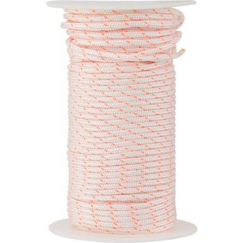 50M 3Mm Nylon Pull Starter Rope Recoil Engine Start Cord for 430/520 Trimmer Cutter Chainsaws Lawn Mower Engine