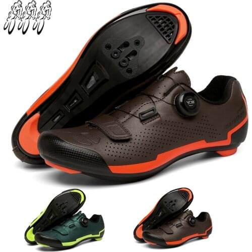 2021 New Professional Road Cycling Shoe Mens Self-Locking Ultralight Cycling Shoes Sapatilha Ciclismo Mtb Outdoor Cycling Shoes