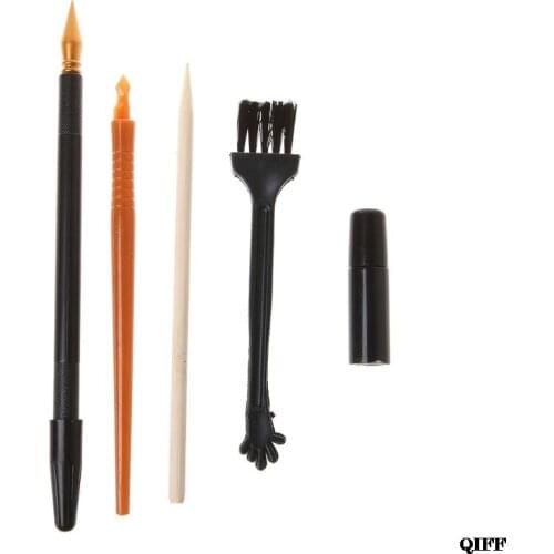 Drop Ship&Wholesale 5Pcs Painting Drawing Scratch Arts Set Stick Scraper Pen Tools Creative DIY Necessaries Products New June 4