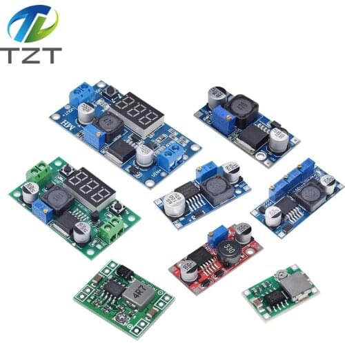 LM2596s DC-DC Step-down Power Supply Module 3A Adjustable Step-down Module LM2596 Voltage Regulator 24V 12V 5V 3V