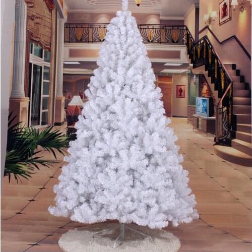 Christmas tree 2.1M/2.4M White encryption Christmas tree Christmas tree shopping malls Furnishing
