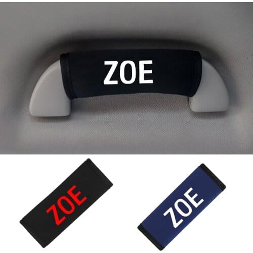 Stylish auto interior roof handrail protector cover for Renault Zoe