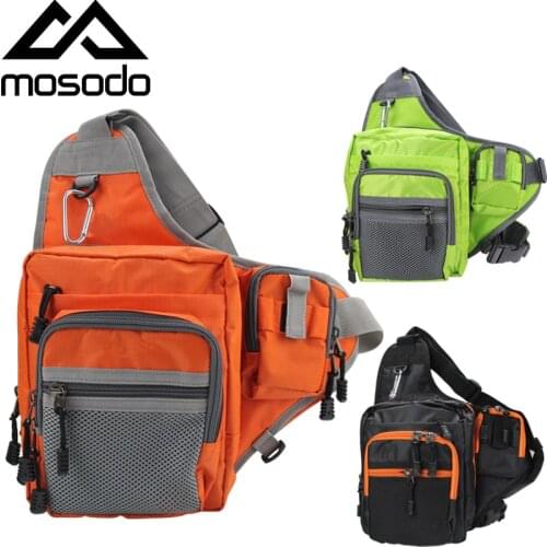 Fishing Bag Shoulder Lure Fishing Bag Waterproof Multi-Purpose Canvas Bag Reel Lure Bags Reel Fishing Tackle Backpack Outdoor