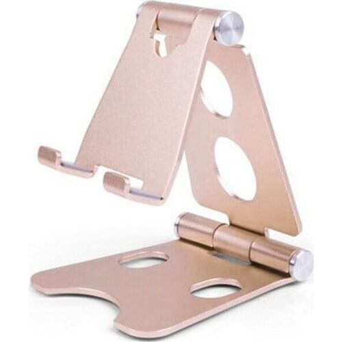 Universal Adjustable Mobile Phone Holder Foldable Aluminum Desktop Phone Stand For Home Office Desktop Tablet Folding Stand Des