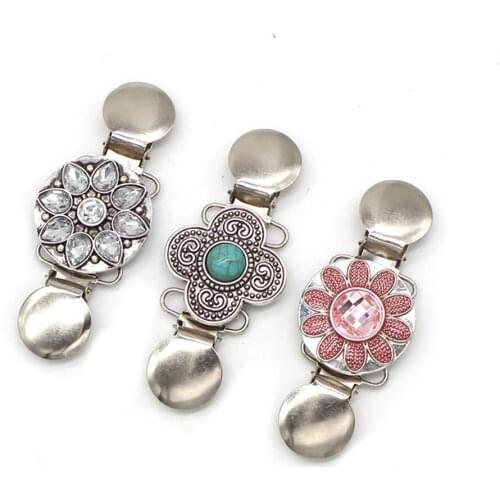 Retro European American Style Clothing Shawl Clip Female Scarf Buckle Sweater Clip Silk Scarf Fashion Brooch Clip Accessories