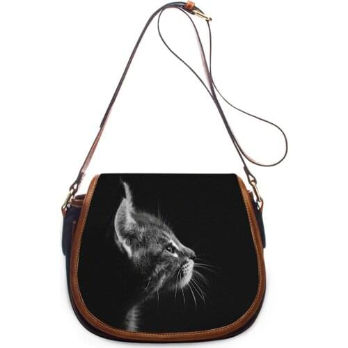 2020 Customized Tabby Cat Tote Bag Women Kitten DIY Fashion Crossbody Bag Purses Handbags Girl Women Cute Kitty Bag Dropshipping
