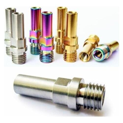 10pcs Titanium TC4 V Brake Bosses / Post M10 (10mm) / M8 (8mm) x 1.25Pitch High Strength Light Weight Beautiful Surface