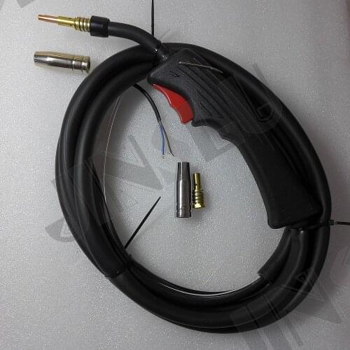 2.5 Meters OEM MB 15AK 15 AK Mig Torch with Gas Value for MIG-130 Mig Welder 100AF JINSLU Mig Gun
