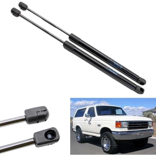 2pcs Auto Rear Window Glass Lift Supports Car Gas Shock Struts for Ford Bronco Sport Utility 1984-1987 1988 1989 1990 440 mm