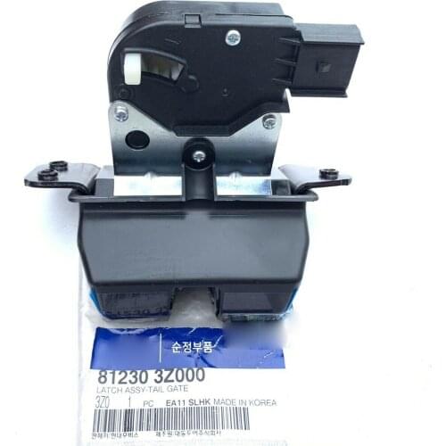 812303Z000 Genuine rear cover lock latch actuator for Santa fe 15-18 Sorento 14-15 trunk rear door lock Tail Gate Latch Lock