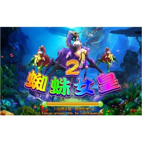 Queen Spider Arcade Skilled Fish Game Board Fishing Hunter Fish Table Software For Sale