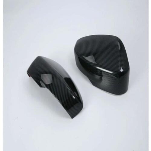 Car Accessories Styling For Mitsubishi Eclipse Cross Chrome Carbon Fiber Door Rear View Mirror Cover Scuff Plate Protector Stick