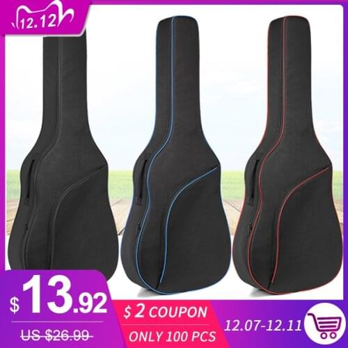 41 38 Inch Guitar Bag Double Straps Electric Guitar Body Case 8mm Thickened Guitar Accessories