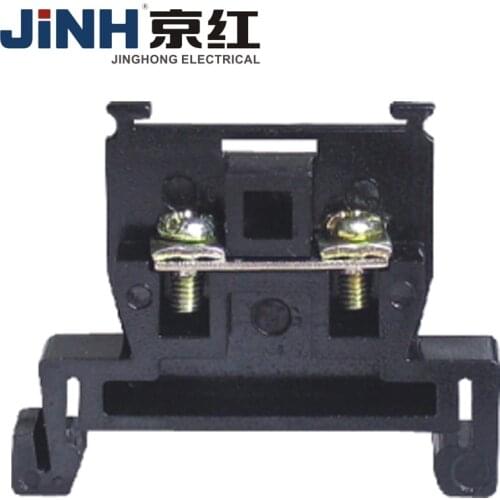 DIN Rail Dual Row 10 Position Cable Connecting Screw DIN Rail Combination Terminal Blocks Home Tool Parts Accessories