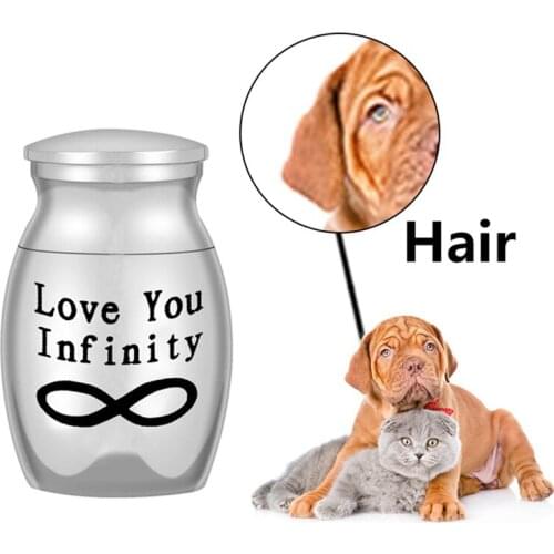 For Stainless Steel Urns Pets Dog Cat Birds Mouse Cremation Ashes Urn Keepsake Casket Columbarium Pets Memorials