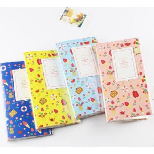 BALLE 84 Pockets Photo Album for 3 Inches Instant Polaroid Fujifilm Instax Mini Film(Random Small Card)